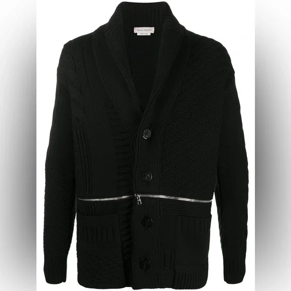 トップス ALEXANDRER McQUEEN / Blouson cardigan Alexander McQueen | Sweaters | Alexander Mcqueen Zip Detail